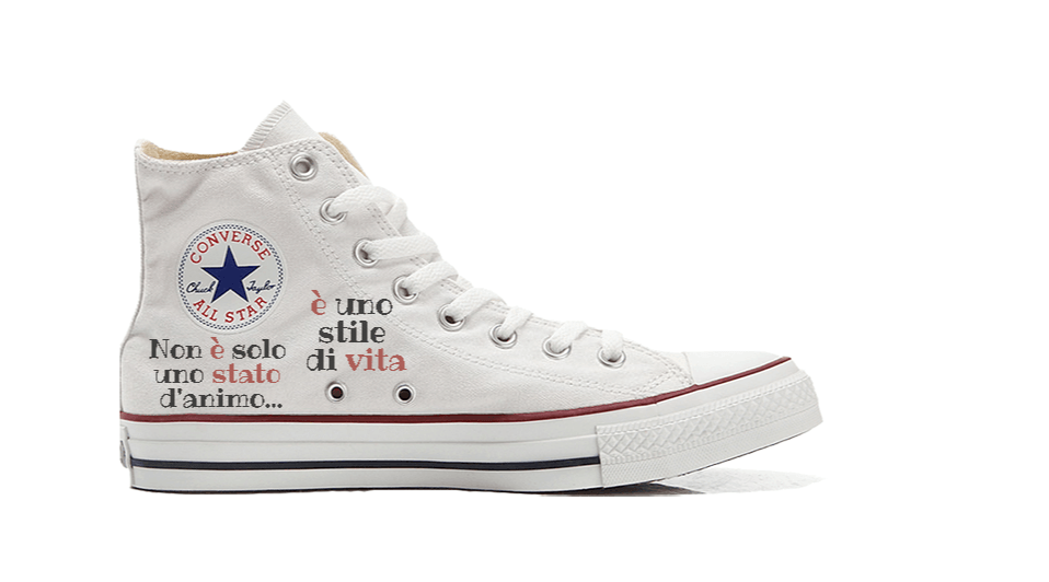 Sneakers Converse Alte Original Brontolo Sleep ( B9821047 ) - Gufetto Brand 