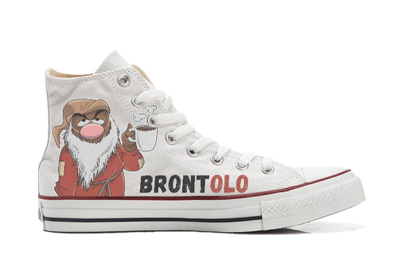 Sneakers Converse Alte Original Brontolo Sleep ( B9821047 ) - Gufetto Brand 
