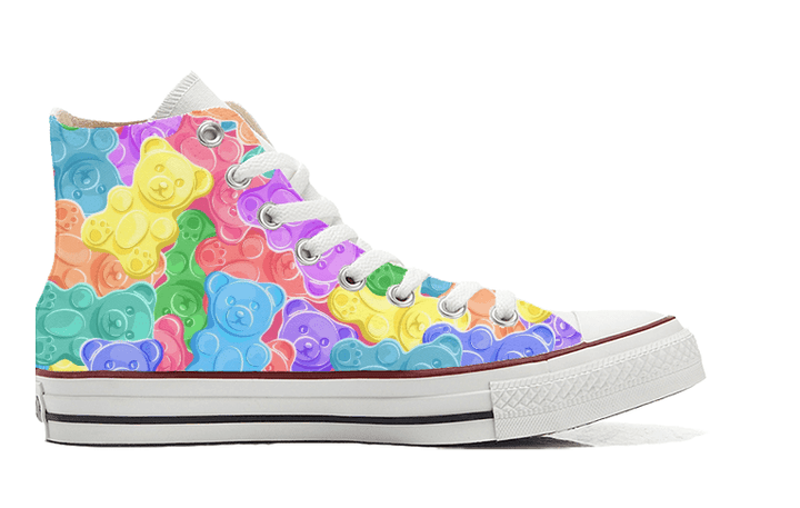 Sneakers Converse Alte Original Orsetti Gummy EDITION ( G7825469 ) - Gufetto Brand 