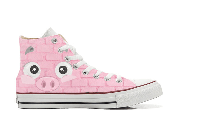Sneakers Converse Alte Original PIG PINK EDITION ( P8563127 ) - Gufetto Brand 