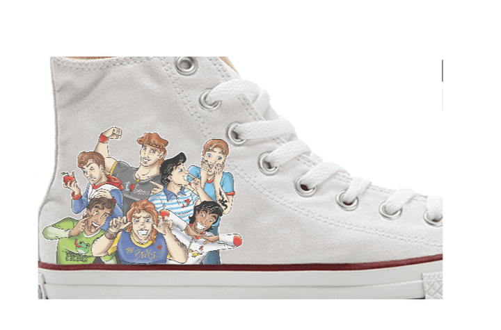 Sneakers Converse Alte Original Principi 2.0 Limited Edition ( P098234 ) - Gufetto Brand 