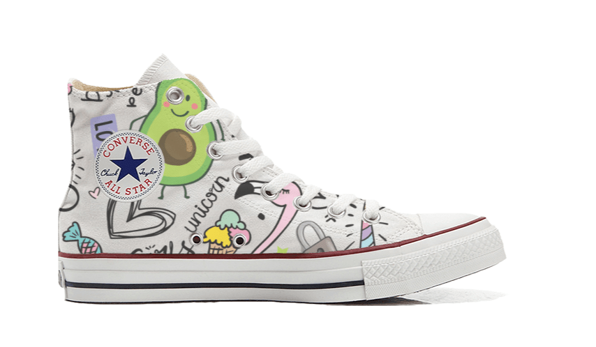 Sneakers Converse Alte Original UNICORN EDITION ( U8963785 ) - Gufetto Brand 