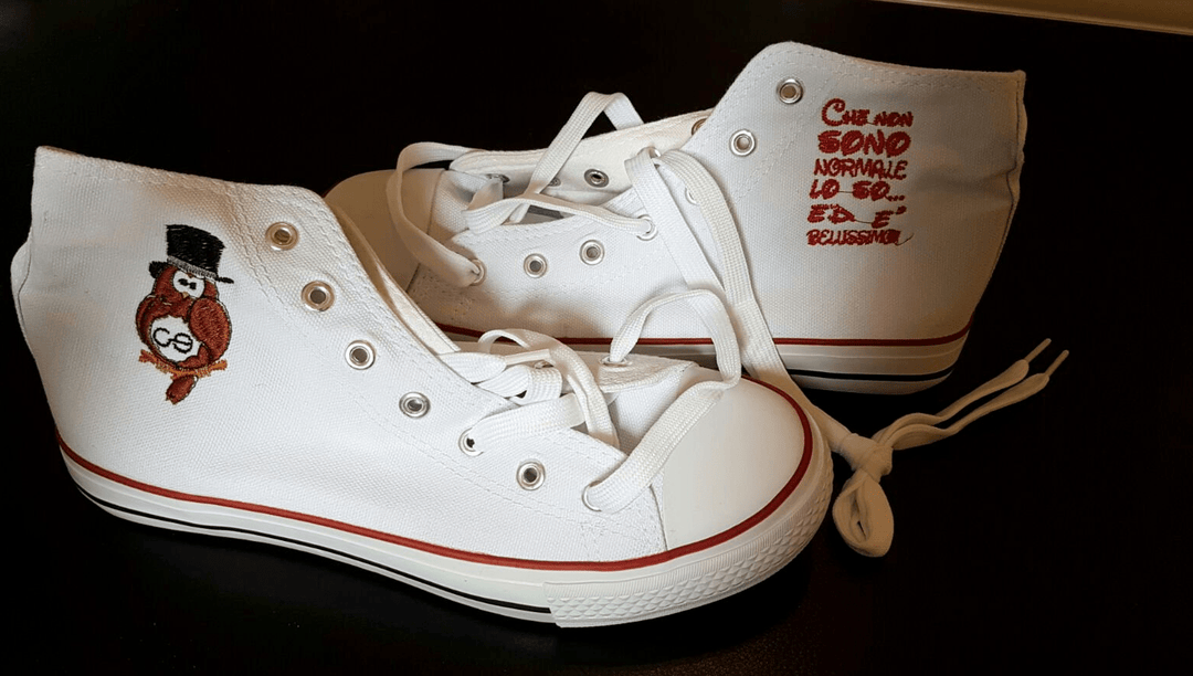 Sneakers By Gufetto Ricamate Donna - Gufetto Brand 