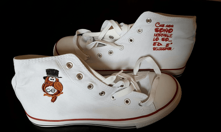 Sneakers By Gufetto Ricamate Donna - Gufetto Brand 