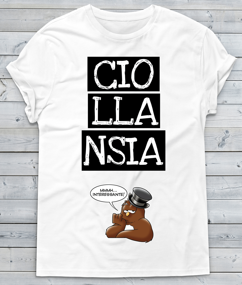 BLACKF. T-shirt Uomo CIOLLANSIA - Gufetto Brand 