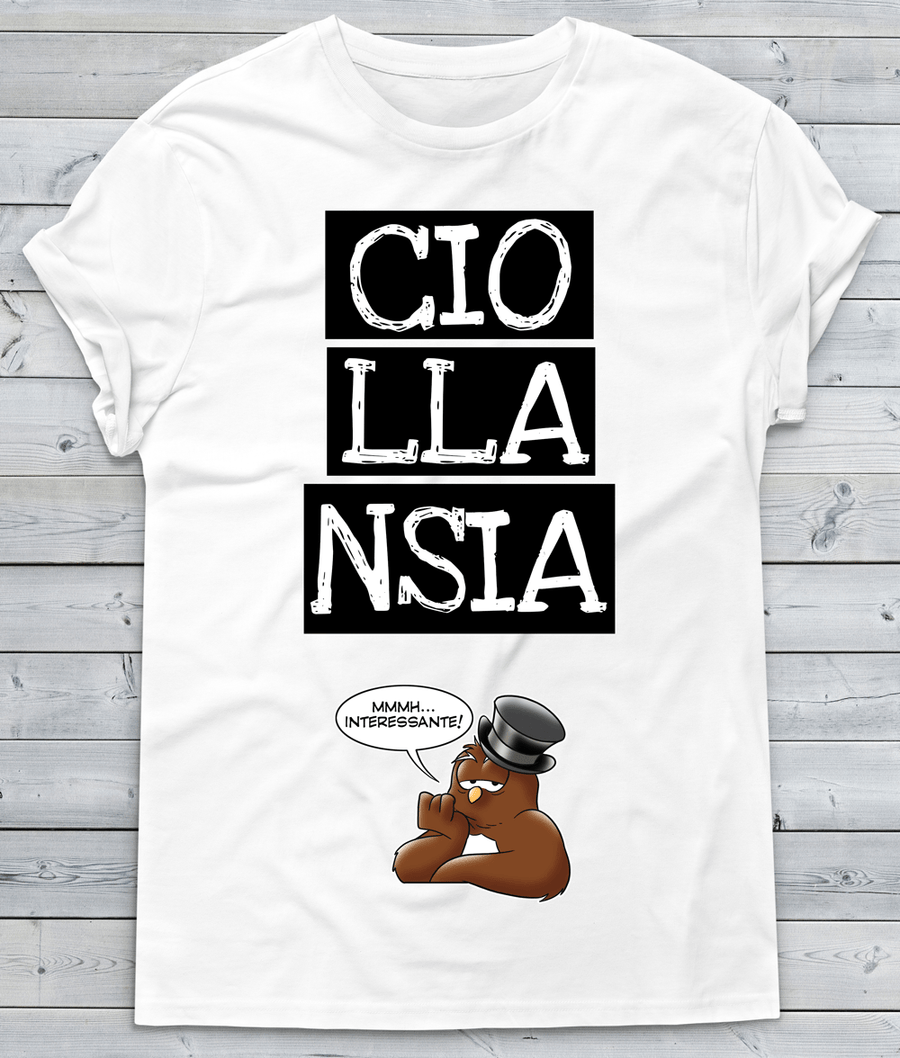 BLACKF. T-shirt Uomo CIOLLANSIA - Gufetto Brand 