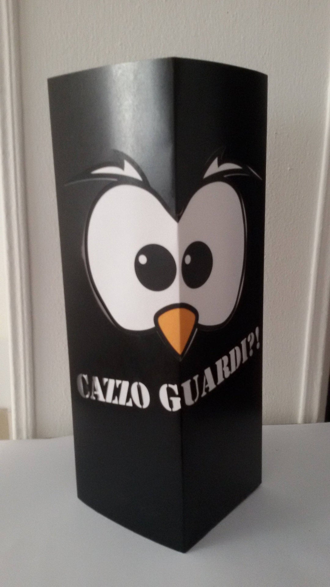 BLACKF. Gufetto-Lamp Nera Cazzo Guardi! Outlet - Gufetto Brand 