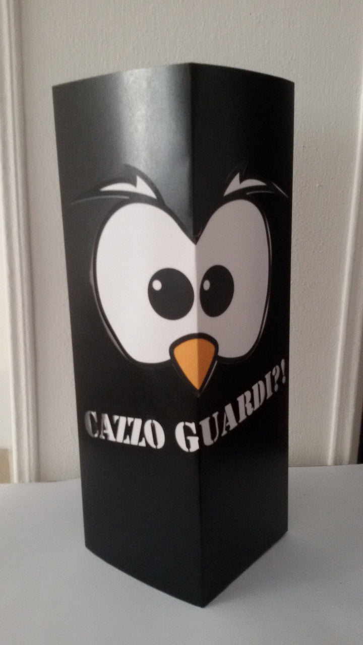 BLACKF. Gufetto-Lamp Nera Cazzo Guardi! Outlet - Gufetto Brand 