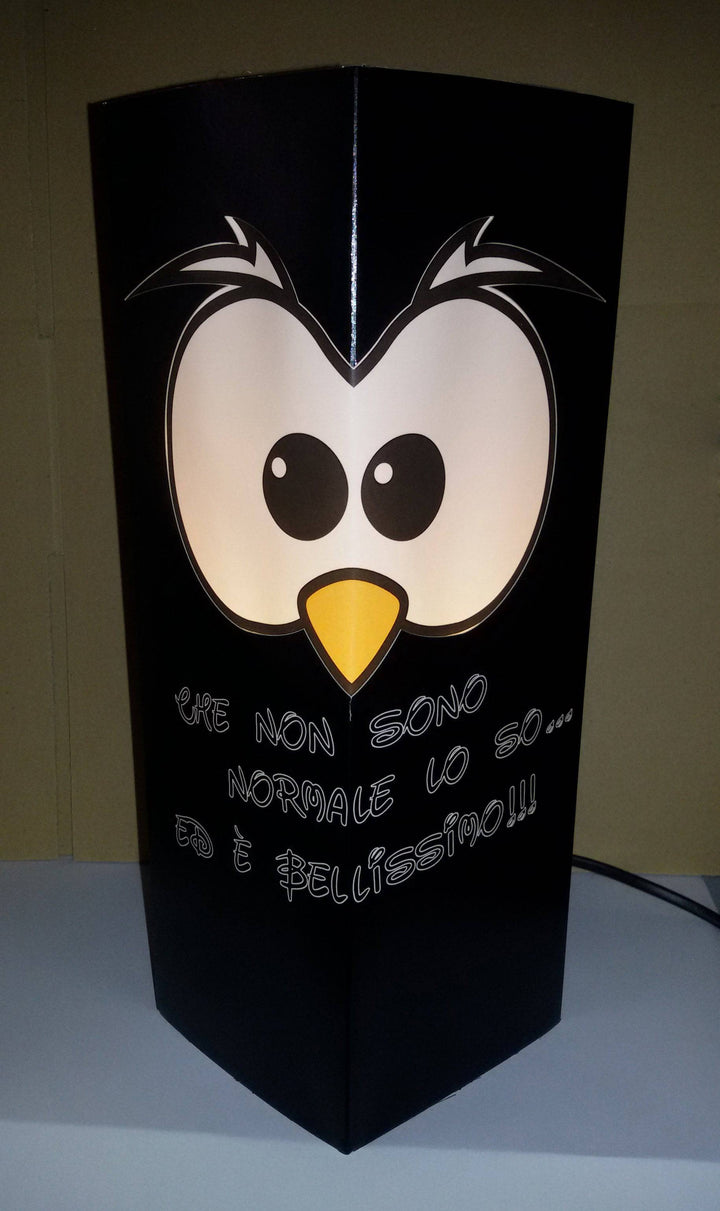 BLACKF. Gufetto-Lamp Nera Che non sono Normale... Outlet - Gufetto Brand 