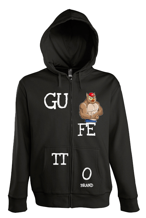 BLACKF. Felpa Donna PREMIUM GUFETTO FIT - Gufetto Brand 