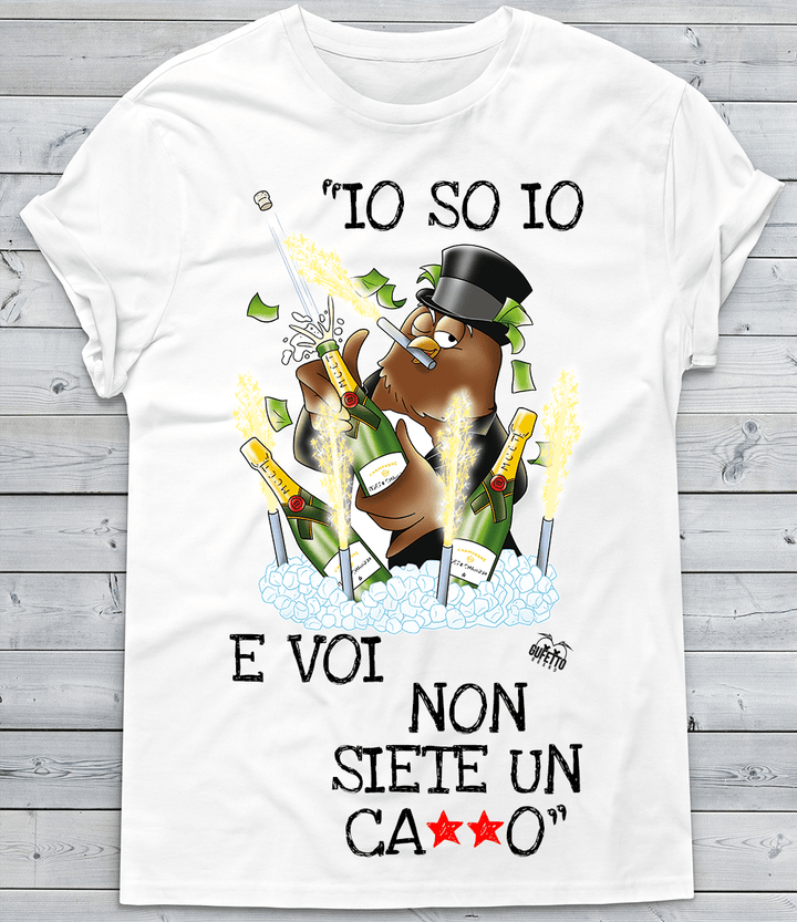 BLACKF. T-shirt Donna Io so io - Gufetto Brand 