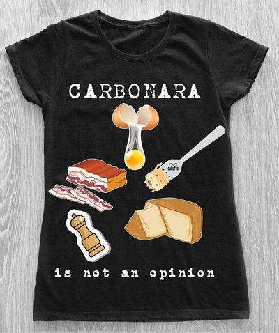 T-shirt Donna Carbonara ( C560921 ) - Gufetto Brand 