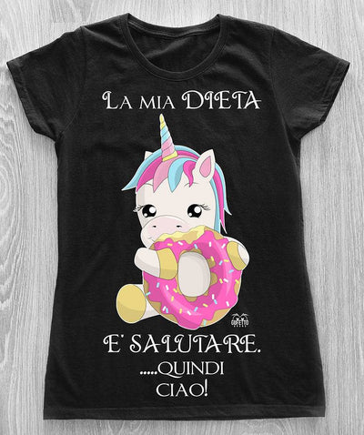 T-shirt Donna Dieta ( D093128 ) Prezzo - Gufetto Brand 
