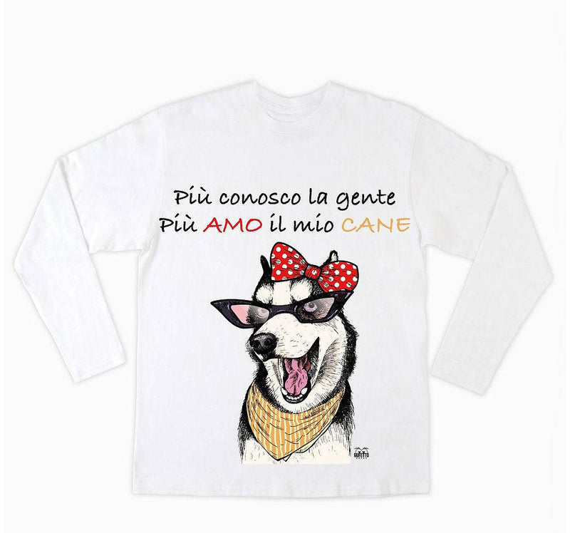 T-shirt Donna Il Mio Cane ( M579832 ) - Gufetto Brand 