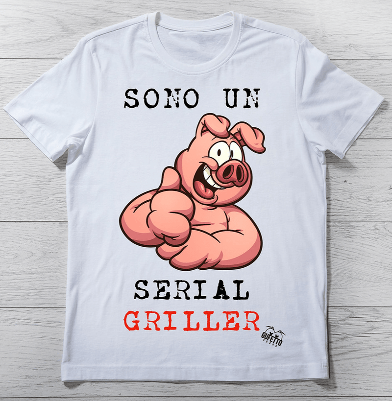 T-shirt Uomo SERIAL GRILLER ( G63012 )