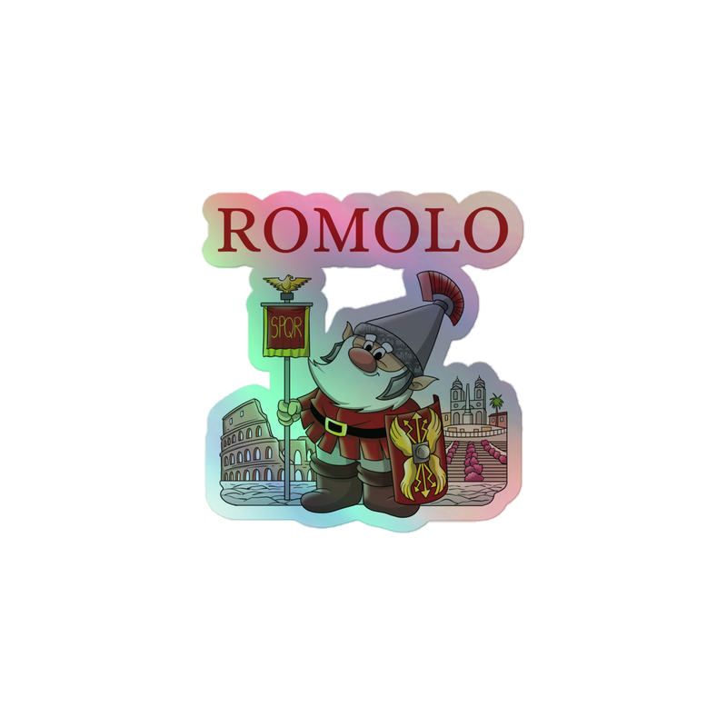 Adesivi olografici ROMOLO - Gufetto Brand 