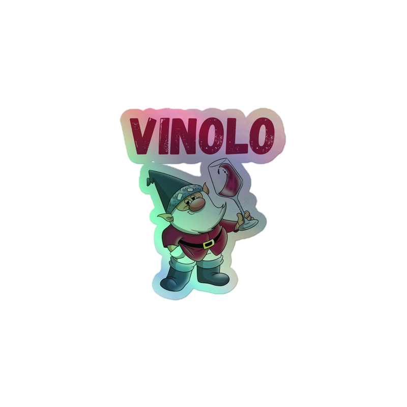 Adesivi olografici VINOLO - Gufetto Brand 