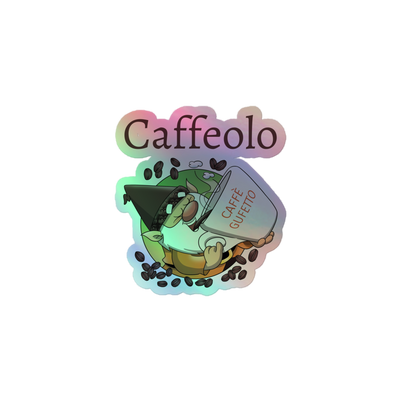 Adesivi olografici CAFFEOLO 2 - Gufetto Brand 
