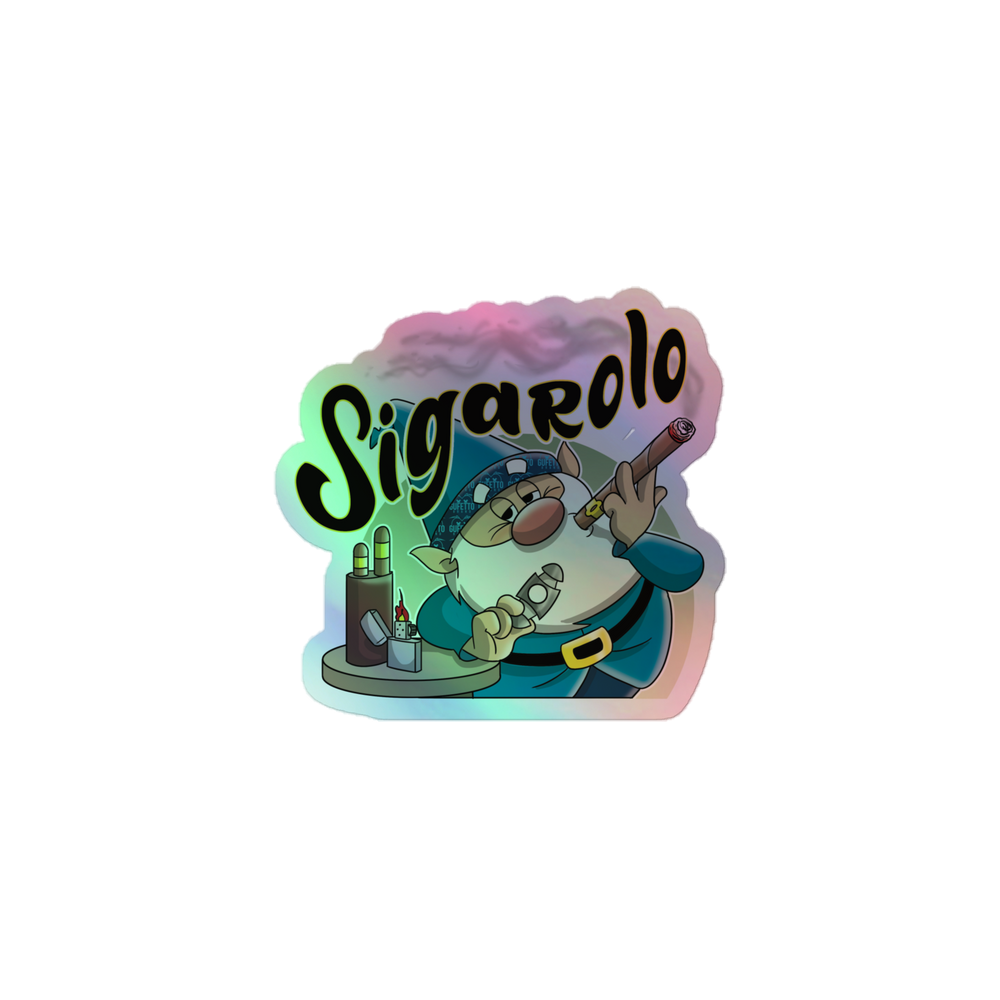 Adesivi olografici SIGAROLO - Gufetto Brand 