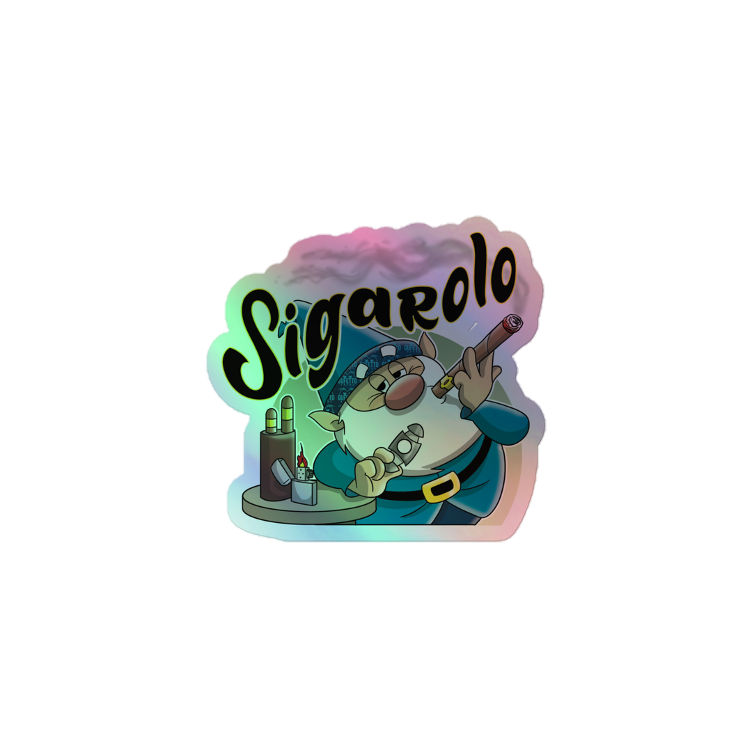 Adesivi olografici SIGAROLO - Gufetto Brand 