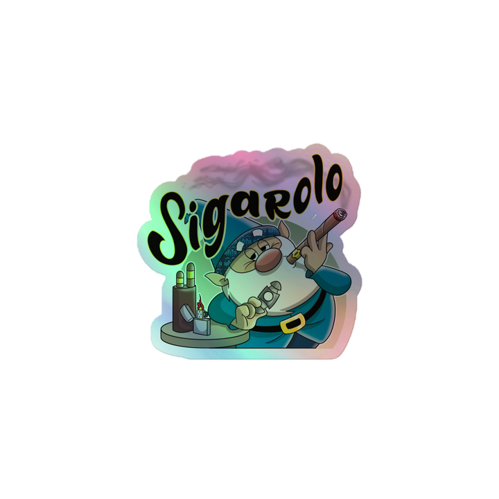Adesivi olografici SIGAROLO - Gufetto Brand 