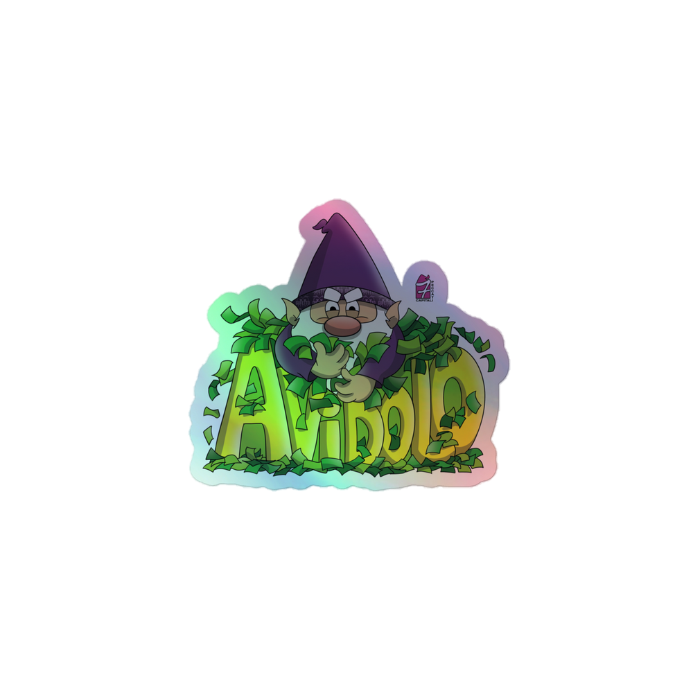 Adesivi olografici AVIDOLO - Gufetto Brand 