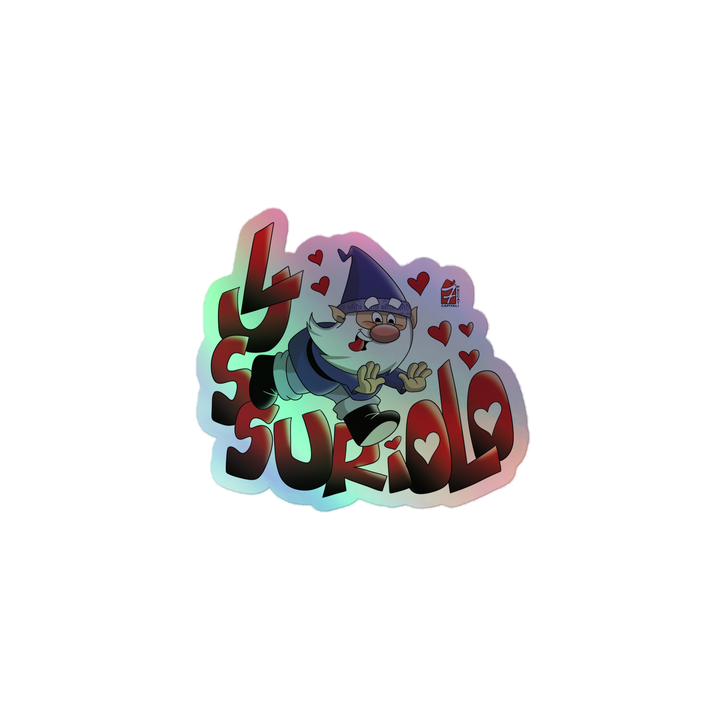 Adesivi olografici LUSSURIOLO - Gufetto Brand 