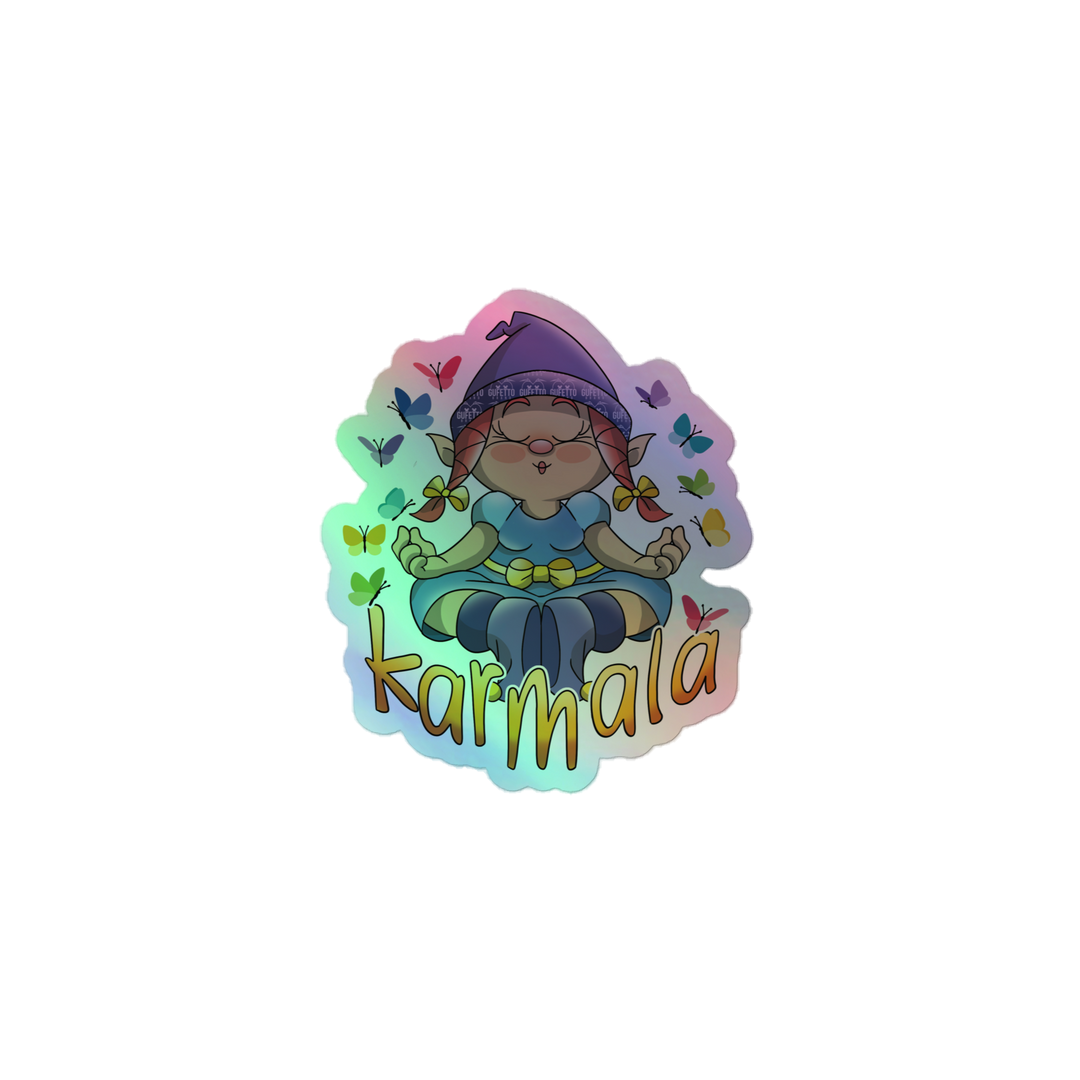 Adesivi olografici KARMALA - Gufetto Brand 