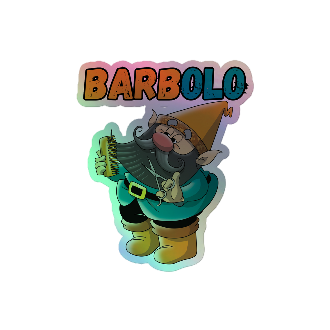 Adesivi olografici BARBOLO - Gufetto Brand 