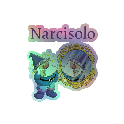 Adesivi olografici NARCISOLO - Gufetto Brand 
