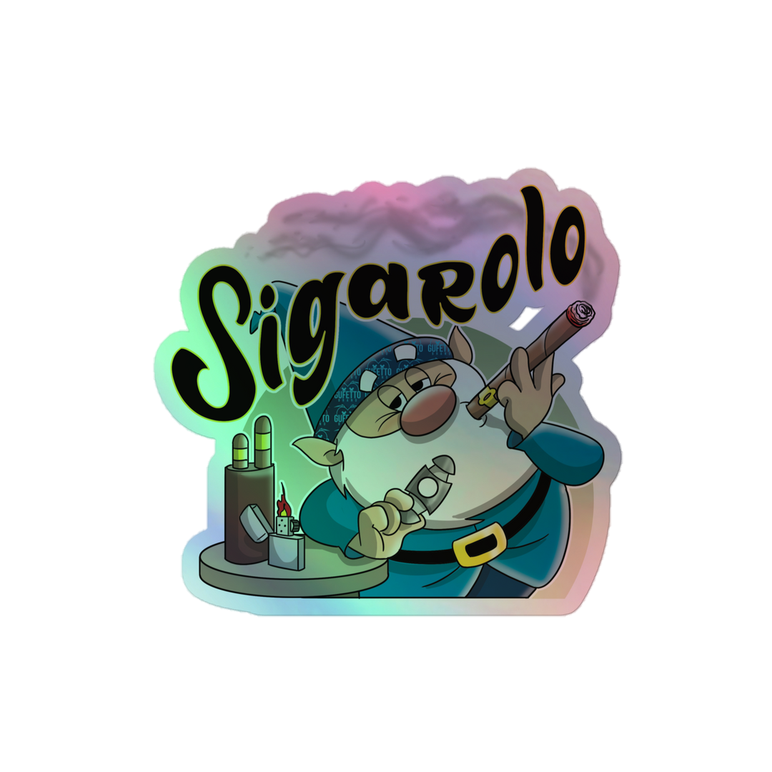 Adesivi olografici SIGAROLO - Gufetto Brand 
