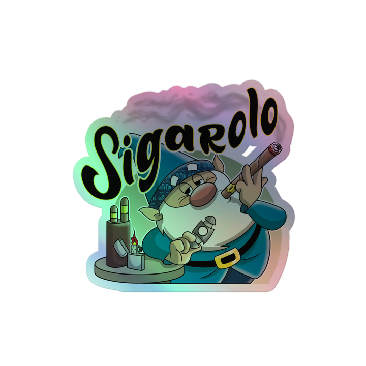 Adesivi olografici SIGAROLO - Gufetto Brand 