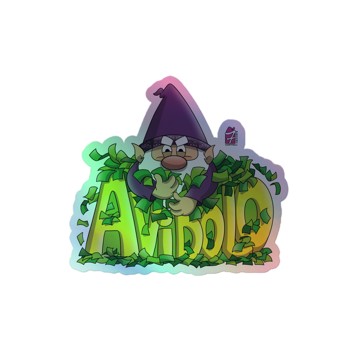 Adesivi olografici AVIDOLO - Gufetto Brand 