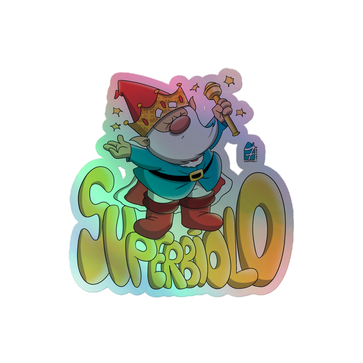 Adesivi olografici SUPERBIOLO - Gufetto Brand 