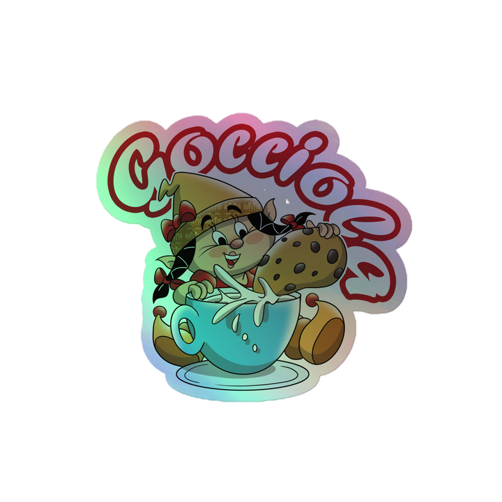 Adesivi olografici GOCCIOLA - Gufetto Brand 