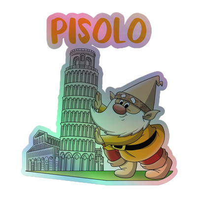 Adesivi olografici PISOLO - Gufetto Brand 