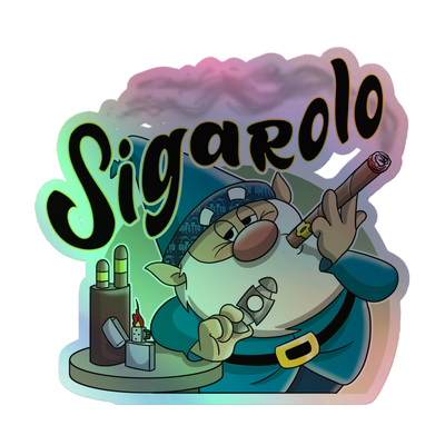 Adesivi olografici SIGAROLO - Gufetto Brand 