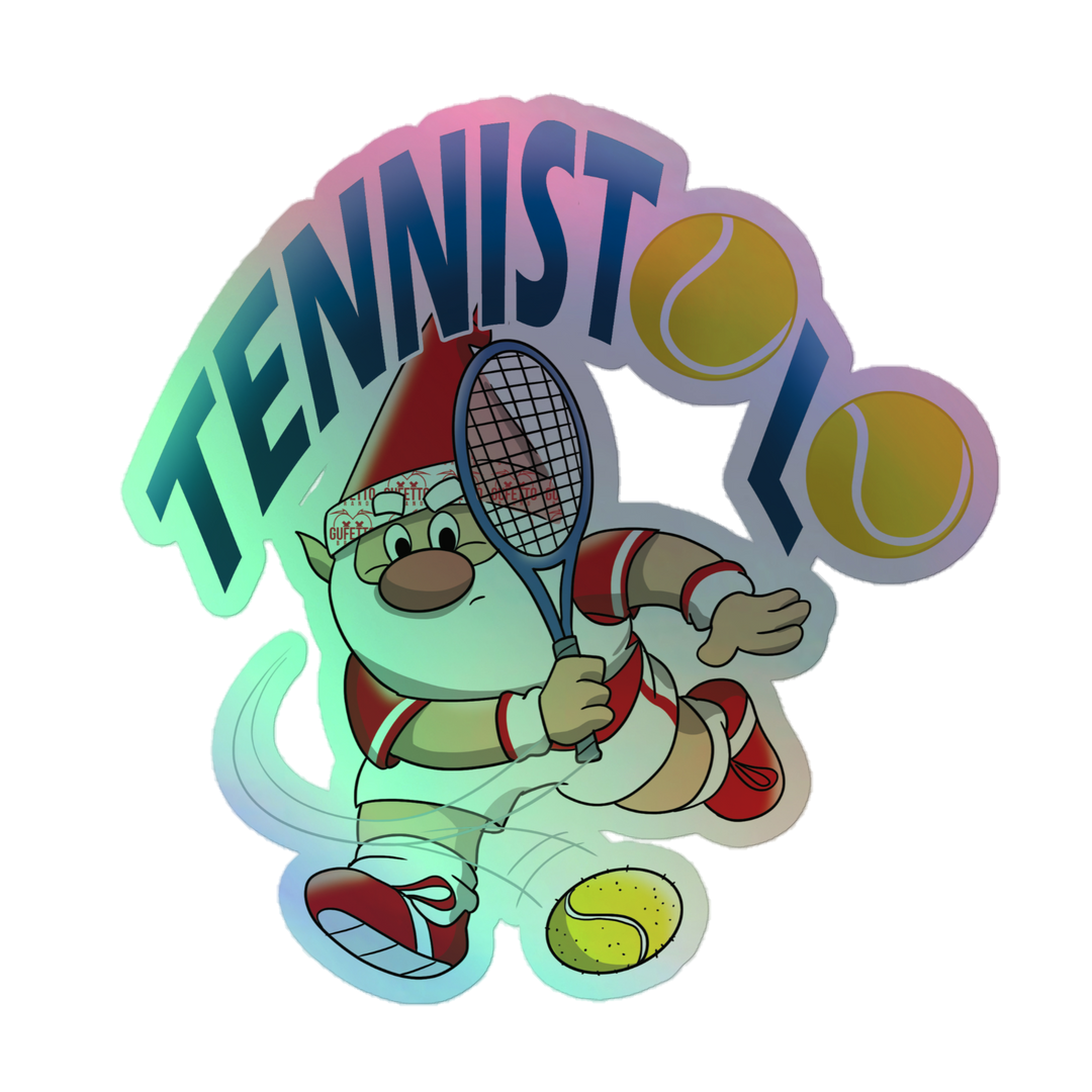 Adesivi olografici TENNISTOLO - Gufetto Brand 