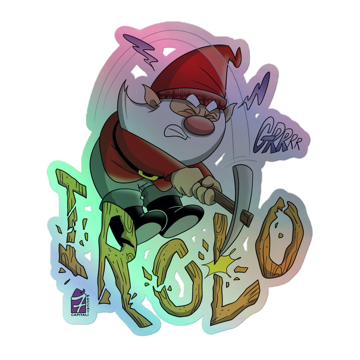 Adesivi olografici IROLO - Gufetto Brand 