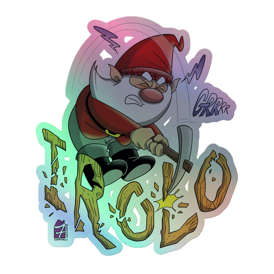 Adesivi olografici IROLO - Gufetto Brand 