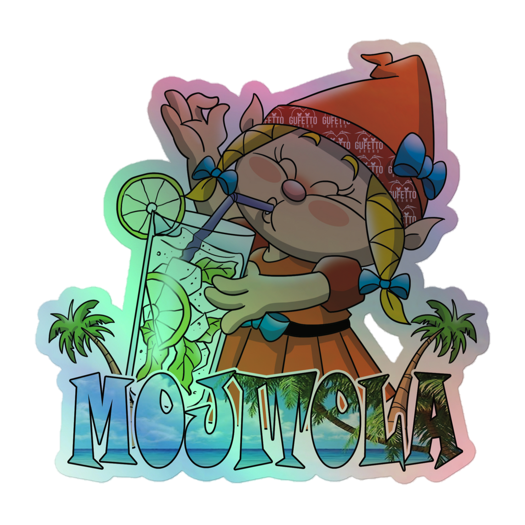 Adesivi olografici MOJITOLA - Gufetto Brand 