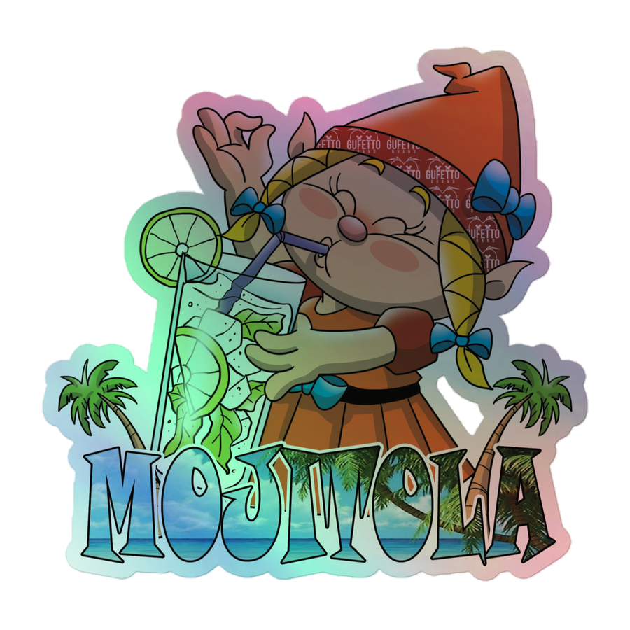 Adesivi olografici MOJITOLA - Gufetto Brand 