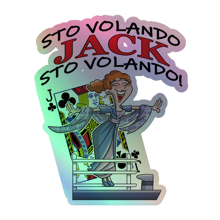 Adesivi olografici JACK - Gufetto Brand 