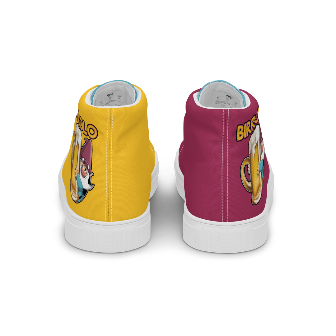 Sneakers alte in tela da uomo BIRROLO NEW - Gufetto Brand 