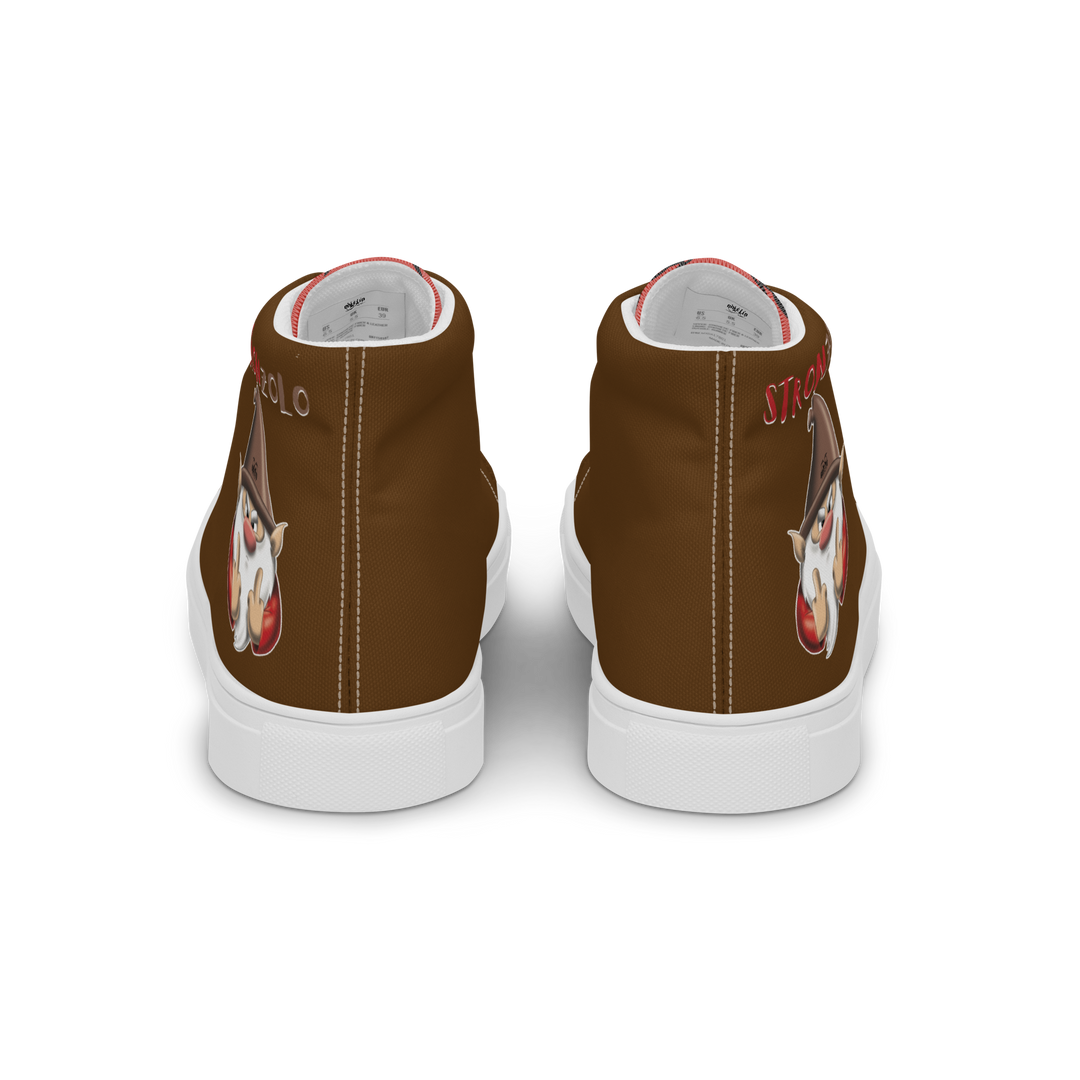 Sneakers alte in tela da uomo STRONZOLO - Gufetto Brand 