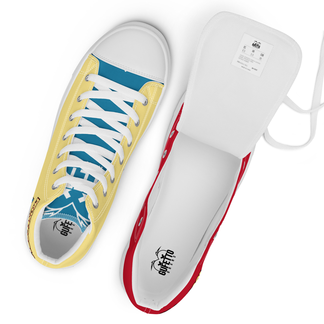 Sneakers alte in tela da uomo PROSECCOLO NEW - Gufetto Brand 