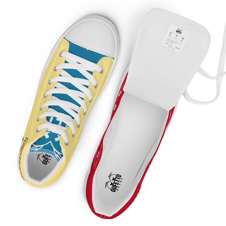 Sneakers alte in tela da uomo PROSECCOLO NEW - Gufetto Brand 