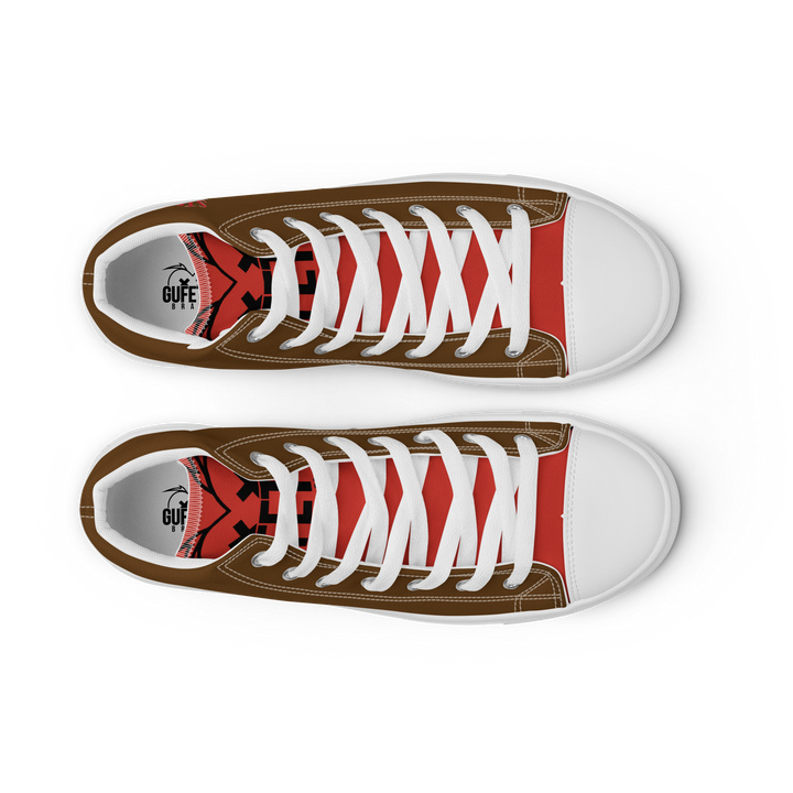 Sneakers alte in tela da uomo STRONZOLO - Gufetto Brand 
