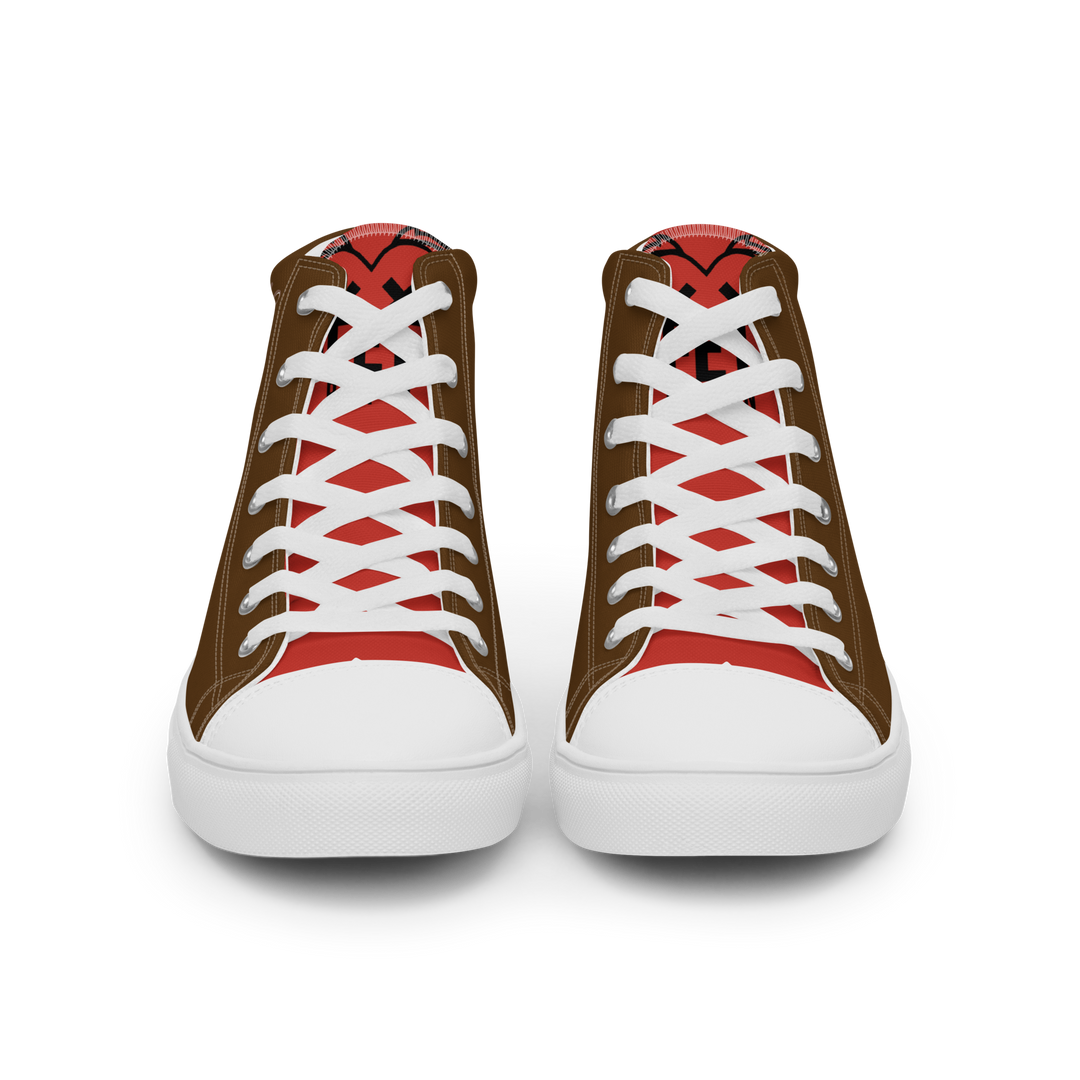Sneakers alte in tela da uomo STRONZOLO - Gufetto Brand 