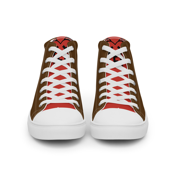 Sneakers alte in tela da uomo STRONZOLO - Gufetto Brand 